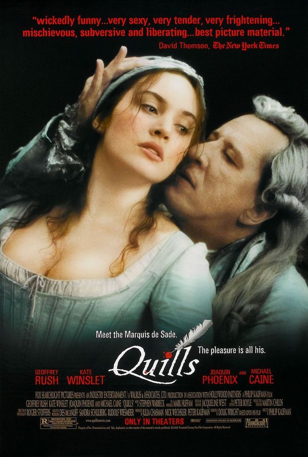 Quills - Marchizul de Sade- Pene (2000)